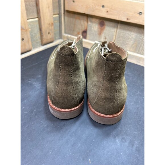 Joseph Abboud Mens Olive Suede Chukka Boots Size 11D NWOB - Picture 5 of 9